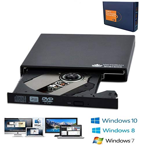 Creative USB 2.0 Externe CD DVD drive DVD RW Burner Schrijver rewriter Speler voor Laptop PC