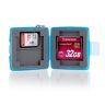 Ares Foto ® MC-6B Memory Card Protection Box Memory Card Case Card Safe Case Case Opslag voor 4 x SD-kaarten en daarnaast 2 Compact Flash Cards (CF-kaarten)