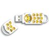 Integral INFD16GBXPREMOJI Xpression Emoji 16 GB USB-flashdrive