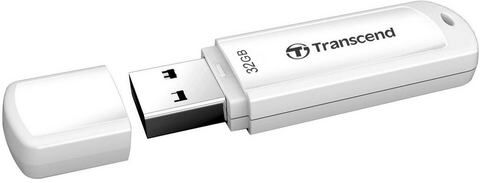 Transcend »JetFlash 730« usb-stick  - 9.38 - wit - Size: 32 GB