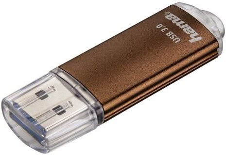 Hama USB-stick 128 GB "Laeta", USB 3.0, 40 MB/s, bruin  - 43.99