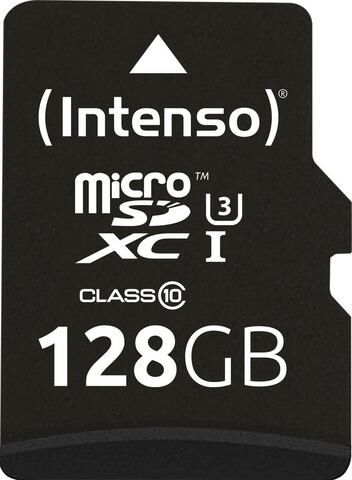 Intenso »microSD Karte UHS-I Professional« geheugenkaart  - 24.99 - zwart - Size: 128 GB