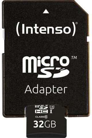 Intenso »microSDHC UHS-I Professional + SD-Adapter« geheugenkaart  - 13.55 - zwart - Size: 32 GB