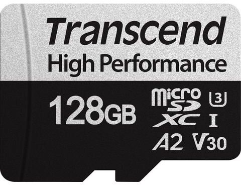 Transcend »microSDXC 330 S« geheugenkaart  - 32.99 - zwart - Size: 128 GB