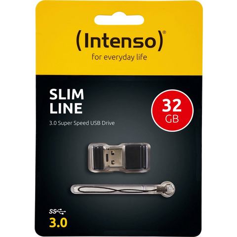 Intenso »Slim Line« usb-stick  - 11.46 - zwart - Size: 32 GB