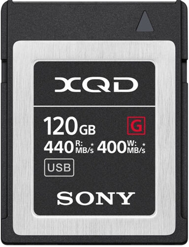 Sony XQD High Speed 120GB R440 W400