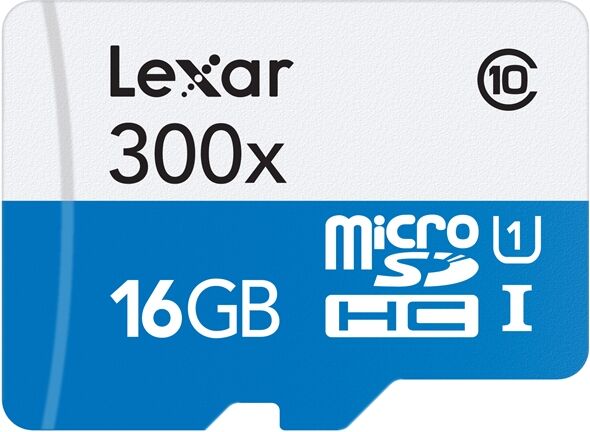 Lexar microSDHC High-Performance UHS-I 300x 16GB