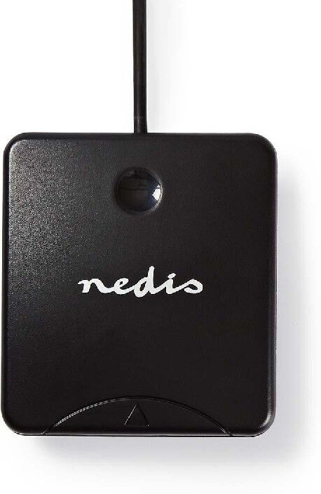 Nedis USB 2.0 Smart Card kaartlezer Zwart