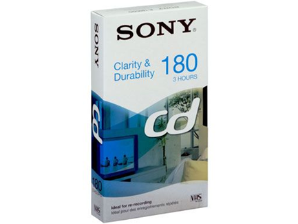 Mediastore Sony Vhs-Bånd 180 Min - 1-Pk