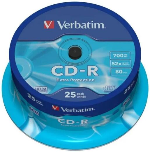 Verbatim CD-R-plater 25-pk. 25-pk.