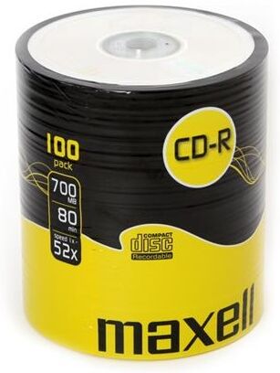 Maxell Cd-r 52x 700mb (pack 100) - Maxell