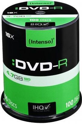 Intenso Pack 100x Dvd-r 4,7gb 16x - Intenso