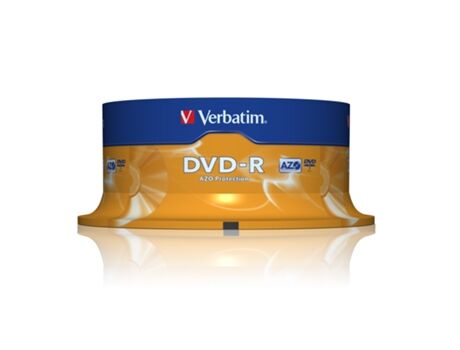 Verbatim DVD-R 16x Ad. Azo 4 7GB Cake25