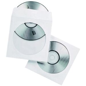 CD/DVD-ficka LYRECO med fönster 50/fp