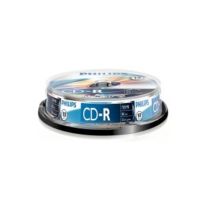 Philips CD-R   52X   700MB   Spindle   10-pack