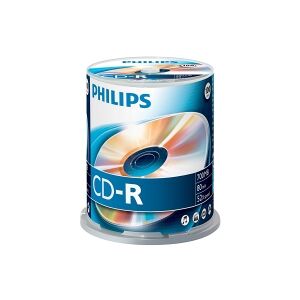 Philips CD-R   52X   700MB   Spindle   100-pack