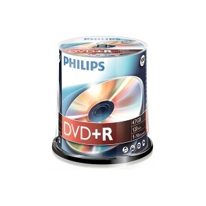 Philips DVD+R   16X   4.7GB   Spindle   100-pack