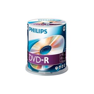 Philips DVD-R   16X   4.7GB   Spindle   100-pack