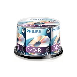 Philips DVD-R   16X   4.7GB   Spindle   50-pack