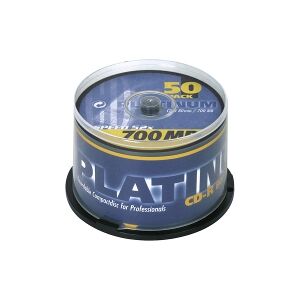 Platinum CD-R   52X   700MB   Spindle   50-pack