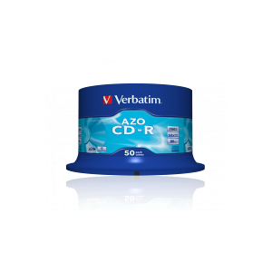 Verbatim Crystal CD-R   52X   700MB   Spindle   50-pack