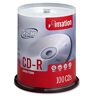 Imation 52x certifierad CD-R 700 MB 80 min spindel 100 Discs