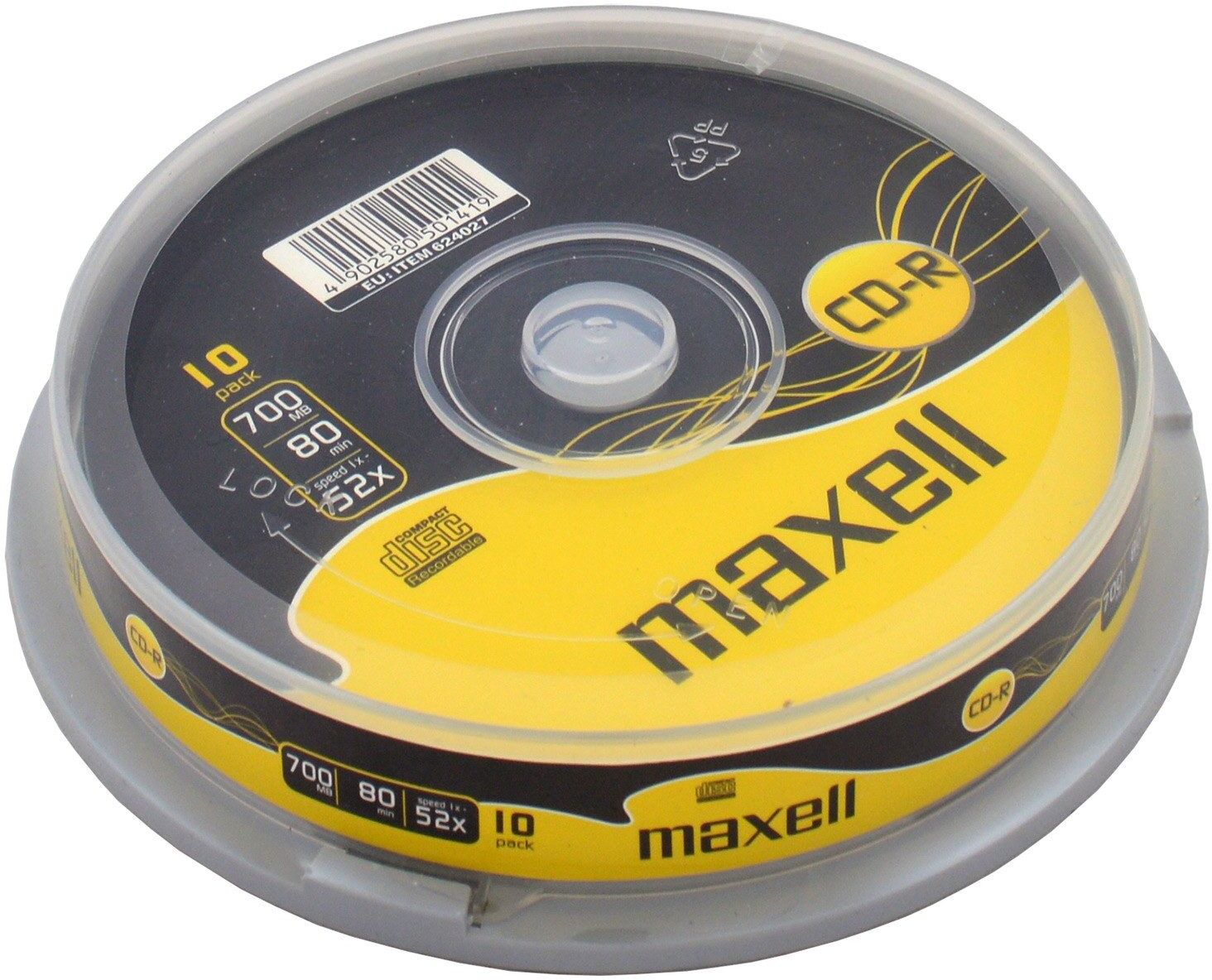 Maxell CD-R 52x 700MB 10-pack