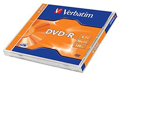 43518 DVD-R 4,7 GB 16 x Verbatim Jewel-fodral