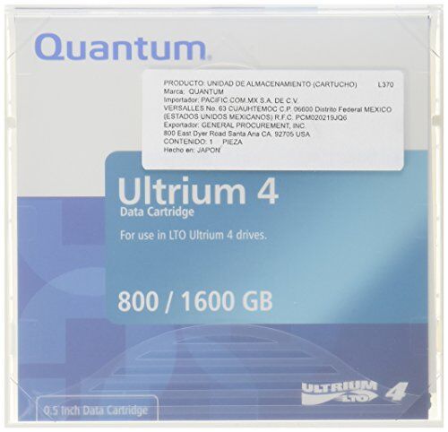 3341344 Quantum datatron LTO4 Media Ultrium 800/1, 6TB