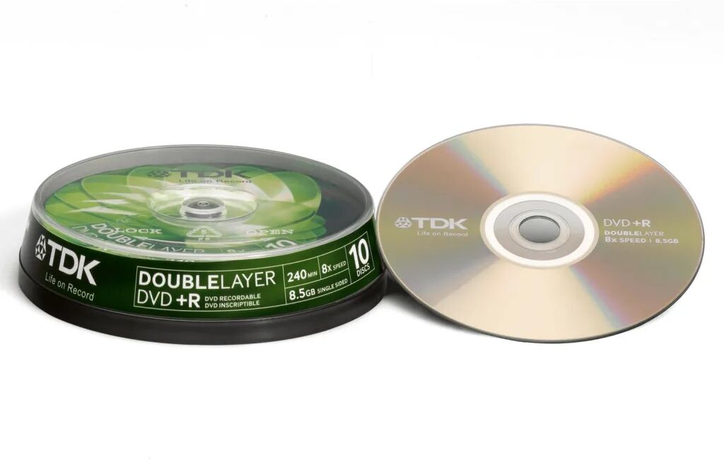 TDK DVD+R Doublelayer Cake 10-pack