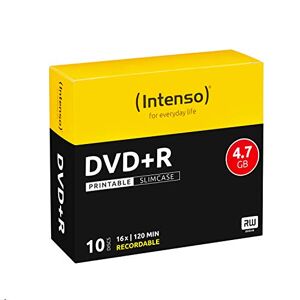 Intenso 4811652 DVD + R Blank Discs 16x Speed 4,7GB 10er Spindel