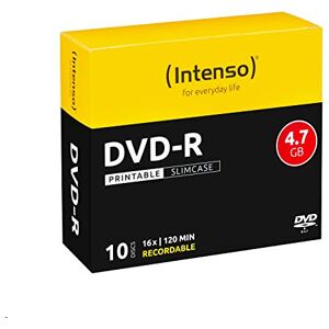 Intenso 4801652 DVD-R Blank Discs 16x Speed 4,7GB 10er Spindel