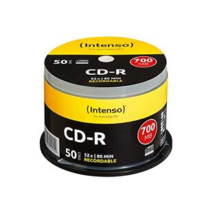 Intenso 1001125 CD-R 52x 50 Pack Cakebox