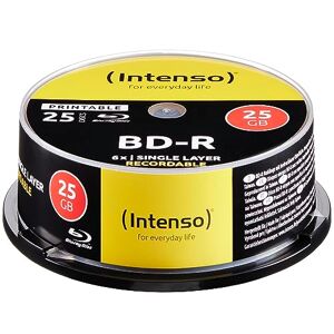Intenso Blu-Ray 25GB Printable - 25 Spindle