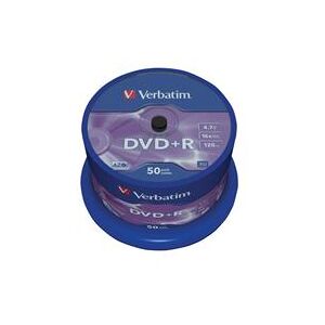 Verbatim DVD+R 16x Spindle 50pk (43550)