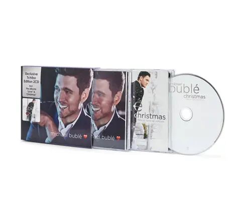 Tchibo Doppel-CD Michael Bublé „Love Deluxe“ und „Christmas Deluxe“ - Tchibo Kunststoff