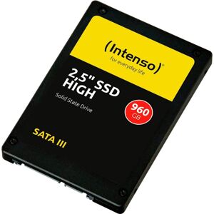 Intenso interne SSD »HIGH«, 2,5 Zoll, Anschluss SATA III schwarz Größe 960 GB