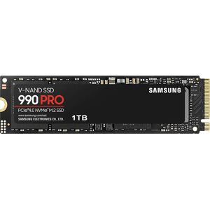 Samsung interne SSD »990 PRO NVMe™ M.2«, Anschluss PCIe Gen 4.0 x4 schwarz Größe 1 TB