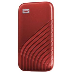 Western Digital externe SSD »My Pass«, Anschluss USB rot Größe 500 GB