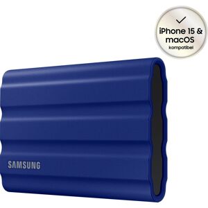 Samsung externe SSD »Portable SSD T7 Shield«, Anschluss USB 3.2 Gen-2 blau Größe 2 TB