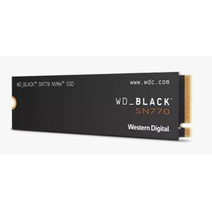 WD_Black Gaming-SSD »SN770 NVMe«, Formfaktor: M.2 2280 schwarz Größe 1 TB