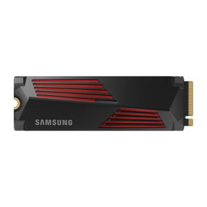 Samsung interne SSD »990 PRO Heatsink«, Anschluss M.2, mit Kühlkörper schwarz Größe 4TB