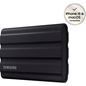 Samsung externe SSD »T7 Shield«, Anschluss USB-C schwarz Größe 2TB