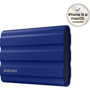 Samsung externe SSD »Portable SSD T7 Shield«, Anschluss USB 3.2 Gen-2 blau Größe 1 TB