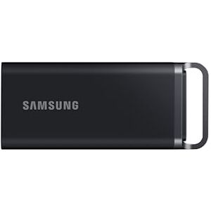 Samsung Portable SSD T5 EVO, 8 TB, USB 3.2 Gen. 1, 460 MB/s Lesen, 460 MB/s Schreiben, Externe Festplatte für Mac, PC, Android, Smart TVs und Spielkonsolen, Inkl. USB-C-Kabel, MU-PH8T0S/EU