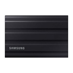 Samsung Portable SSD T7 Shield, 4 TB, USB 3.2 Gen.2, 1.050 MB/s Lesen, 1.000 MB/s Schreiben, Robuste externe Festplatte Outdoor für Mac, PC und Smartphone, Schwarz, MU-PE4T0S/EU