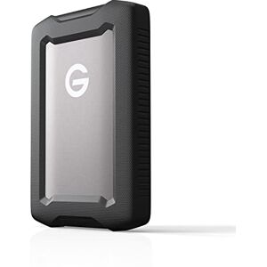 SanDisk G-Drive ArmorATD 1 TB (Mobile Festplatte, All-Terrain Festplatte, USB-C-fähig, bis 130 MB/s, für Mac und Windows, Wasser- und staubfest)