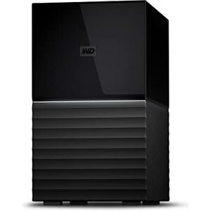 Western Digital WD My Book Duo 36 TB RAID Desktop-Speicher (Passwortschutz, Sicherungssoftware, Hardwareverschlüsselung, USB 3.0, sofort mit RAID-0 einsatzbereit)