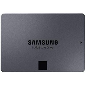 Samsung 870 QVO SATA III 2,5 Zoll SSD, 8 TB, 560 MB/s Lesen, 530 MB/s Schreiben, Interne SSD, schnelle Festplatte als Ersatz für HDD, MZ-77Q8T0BW