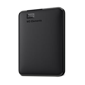 WD Elements Portable externe Festplatte 4 TB (mobiler Speicher, USB 3.0-Schnittstelle, Plug-and-Play, für Windows formatiert) Schwarz